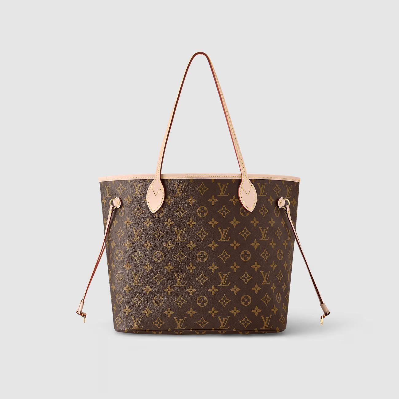 Túi Louis Vuitton Neverfull MM Nữ Monogram Be